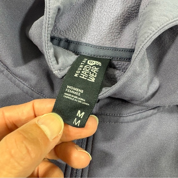 Mountain Hardwear Norse Peak 2 Zip Jacket Hooded Purple - Picture 7 of 10